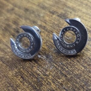 Bulgari Silver Earrings